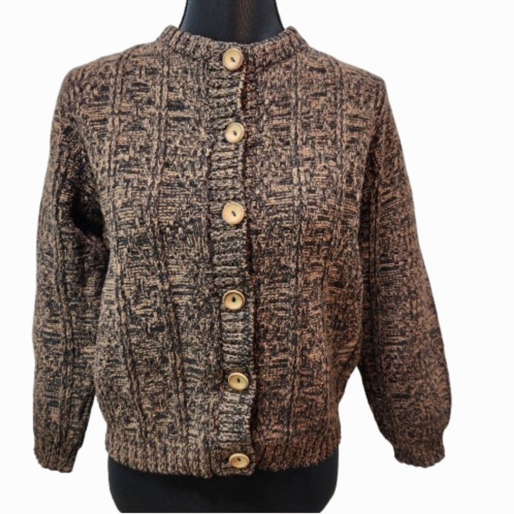 Champion Knitting Mills Montreal Knit VTG Sweater Cardigan (L)